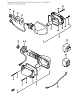 SUZUKI, GSX-R 750 H, BLINKERLICHT