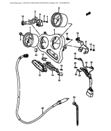 SUZUKI, GSX-R 750 H, TACHOMETER