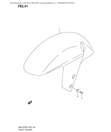 SUZUKI, GSX-R 750 Y, VORDERER KOTFLUEGEL