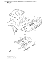 SUZUKI, GSX-R 750 Y, UNTERE VERKLEIDUNG