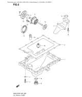 SUZUKI, GSX-R 750 Y, OELWANNE OEL PUMPE