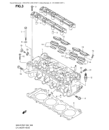 SUZUKI, GSX-R 750 Y, ZYLINDER KOPF