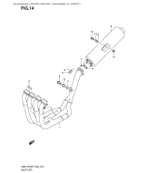 SUZUKI, GSX-R 750 Y, AUSPUFF
