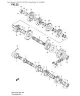SUZUKI, GSX-R 750 Y, GETRIEBE