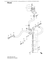 SUZUKI, GSX-R 750 Y, HINTERER HAUPTBREMSZYLINDER