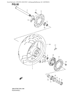 SUZUKI, GSX-R 750 Y, HINTERRAD