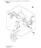 SUZUKI, GSX-R 750 Y, HINTERE BREMSZANGE