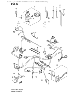 SUZUKI, GSX-R 750 Y, KABELBAUM