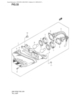 SUZUKI, GSX-R 750 Y, RUECKLICHT