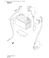 SUZUKI, GSX-R 750 Y, BATTERIE