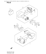 SUZUKI, GSX-R 750 Y, BLINKERLICHT