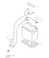 SUZUKI, LTA 75 0X EU King Quad L0, BATTERIE