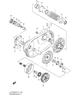 SUZUKI, LTA 75 0X EU King Quad L0, GETRIEBE 1