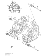 SUZUKI, LTA 75 0X EU King Quad L0, KURBELGEHAEUSE