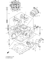 SUZUKI, LTA 75 0X EU King Quad L0, ZYLINDERKOPF