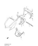 SUZUKI, LTA 75 0X EU King Quad L0, GRIFFABDECKUNG