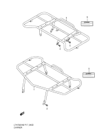 SUZUKI, LTA 75 0X EU King Quad L0, TRAEGER