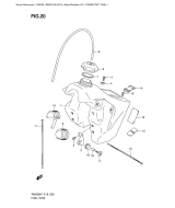 SUZUKI, RM 250 EU K8, TREIBSTOFF TANK