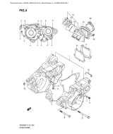 SUZUKI, RM 250 EU K8, KURBELGEHAEUSE