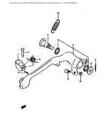 SUZUKI, RM 250 EU S, HINTERE BREMSE