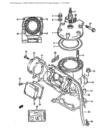 SUZUKI, RM 250 EU S, ZYLINDER