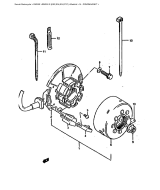 SUZUKI, RM 250 EU S, ZUENDMAGNET