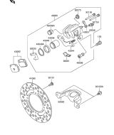 SUZUKI, RM 65 EU K5, HINTERE BREMSE