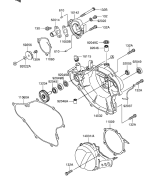 SUZUKI, RM 65 EU K5, MOTORABDECKUNG