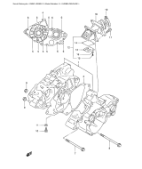 SUZUKI, RM 80 X EU X, KURBELGEHAEUSE