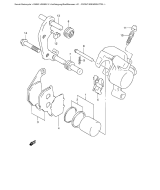 SUZUKI, RM 80 X EU X, FRONT BREMSSATTEL