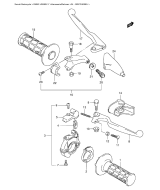 SUZUKI, RM 80 EU K1, GRIFFHEBEL