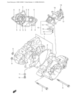 SUZUKI, RM 80 EU K1, KURBELGEHAEUSE