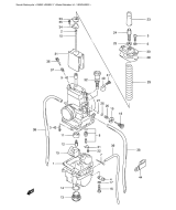 SUZUKI, RM 80 EU K1, VERGASER