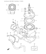 SUZUKI, RM 80 EU K1, ZYLINDER