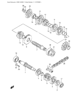 SUZUKI, RM 80 EU K1, GETRIEBE