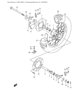 SUZUKI, RM 80 EU K1, HINTERRAD