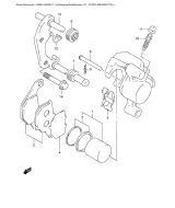 SUZUKI, RM 80 EU Y, FRONT BREMSSATTEL