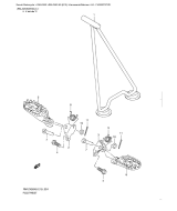 SUZUKI, RMZ 450 EU K9, FUSSSTUETZE