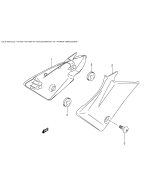 SUZUKI, SV 1000 K3, RAHMEN VERKLEIDUNG