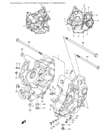 SUZUKI, SV 1000 K3, KURBELGEHAEUSE