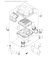 SUZUKI, SV 1000 S K3, LUFTFILTER