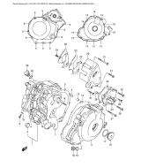 SUZUKI, SV 1000 K3, KURBELGEHAEUSE ABDECKUNG