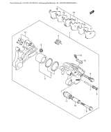 SUZUKI, SV 1000 K3, HINTERE BREMSZANGE