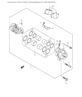 SUZUKI, SV 1000 K3, FRONT BREMSSATTEL