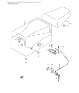 SUZUKI, SV 650 K5, SITZ