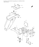 SUZUKI, SV 650 K5, HINTERER KOTFLUEGEL