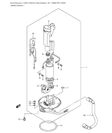 SUZUKI, SV 650 K5, TREIBSTOFF PUMPE