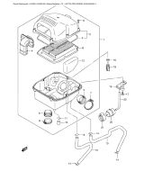 SUZUKI, SV 650 K5, LUFTFILTER