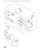 SUZUKI, SV 650 K5, FRONT BREMSSATTEL