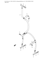 SUZUKI, SV 650 K5, FRONT BREMSLEITUNG